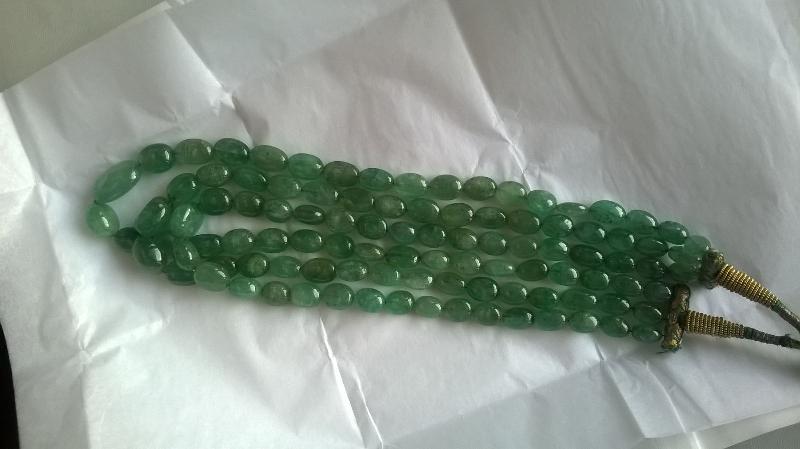 Emerald Colombian Beads