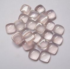 Rose Quartz Gemstones, Size : 6x4mm, 7x5mm, 8x6mm, 9x7mm, 10x8mm, 11x9mm above