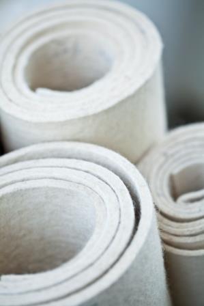 Felt Sheets and rolls, Density : .15 to .65
