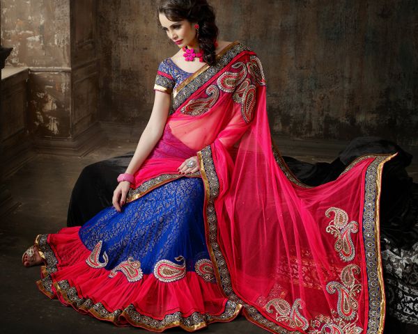 Ethnic Wear Bollywood style sarees and lehengas