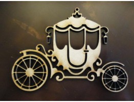 MDF Laser Cut Chariot Cutouts, Size : 4