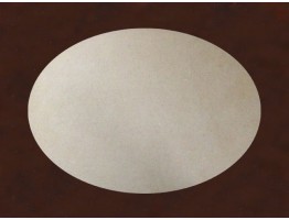 MDF Oval Placemat, Size : 10.25