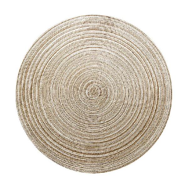 MDF Round Floral Placemat, Size : 11.6