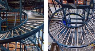 spiral roller conveyor