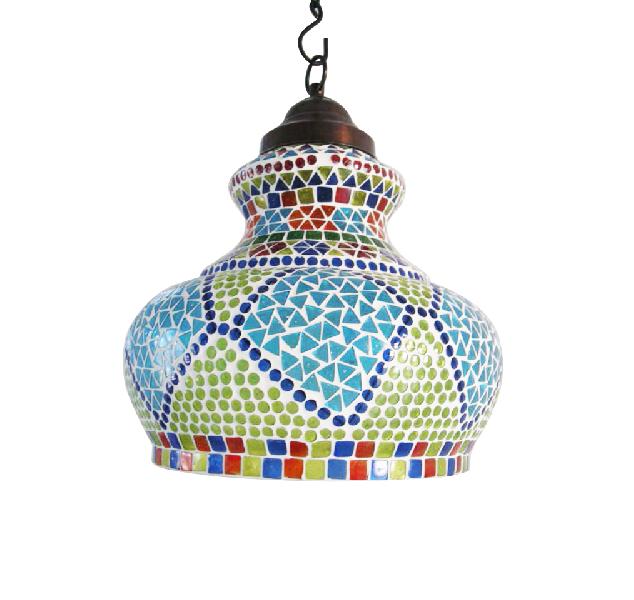 Big Gagan Mosaic Hanging Lamp
