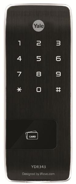 Yale Digital With RF Smart Chip  Rim Lock YDR 343