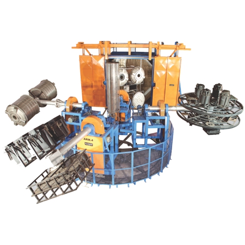 bi axial rotomoulding machine