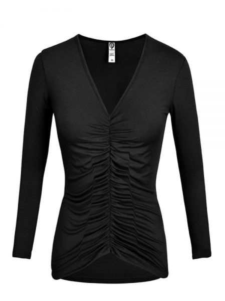 Ivy Top - Women's Long Sleeve Round-neck Basic Tops Worn