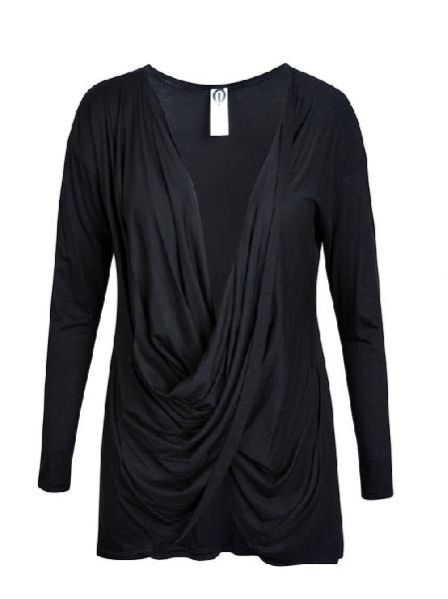 Provence Twist Top - Women's Long Sleeve drape twist Top