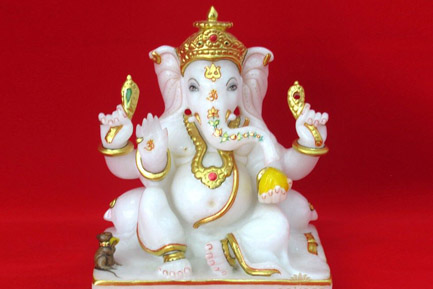 Marble GANESHA MOORTI