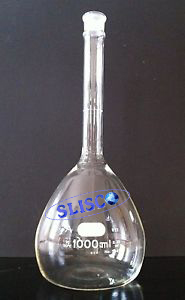 Volumetric Flask with Rim without Stopper
