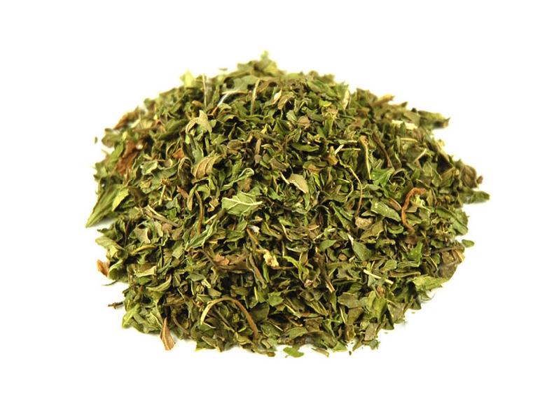 Green Organic Dried Mint Leaves, for Cooking, Feature : High Nutrition, Hygenically Packed, Pure