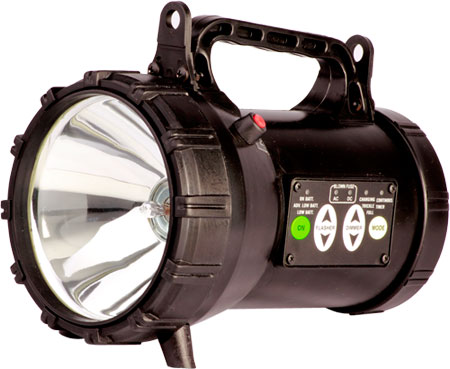 Siddhi Round ABS Plastic Handheld Searchlight, for Domestic, Industrial, Certification : ISI