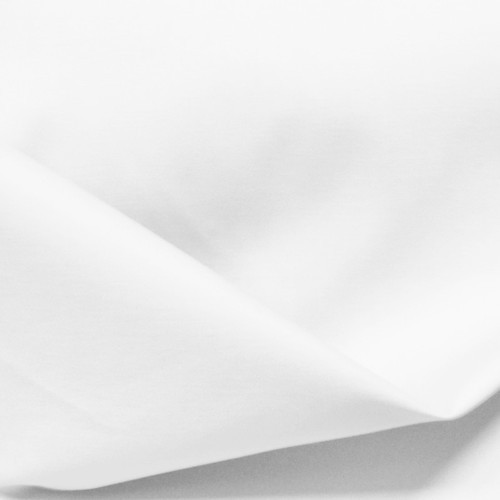 White Cotton Poplin Fabric
