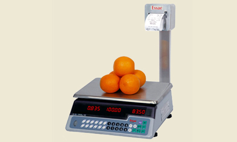 Receipt Printing Weighing Scale, Display Type : 7 Segment RED LED