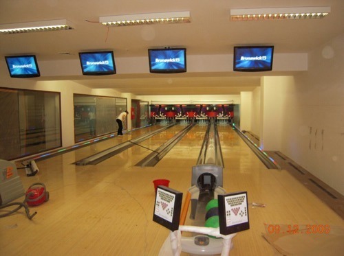 bowling lanes alley equipment
