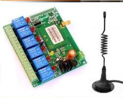 6 Relay GSM Based Control Board