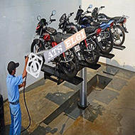 Two Wheeler Washing Hoist