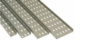 Pre Galvanized Cable Trays, for Industrial, Color : Grey
