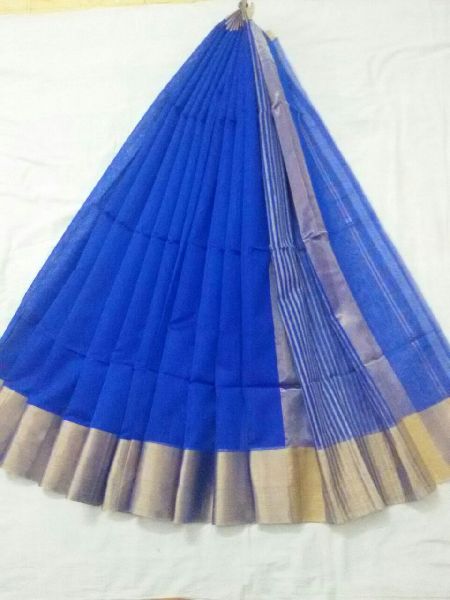 Maheshwari Royal Blue Sarees