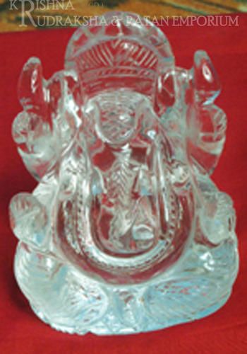 Sphatik Ganesh Ji Statue