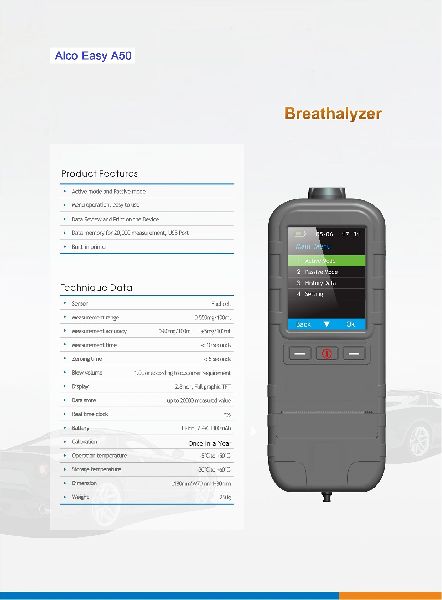 breath analyser Buy breath analyser for best price at INR 35,000 / Set ...