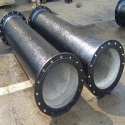 Ductile Iron Flange Pipes, Length : 300 mm to 5400 mm