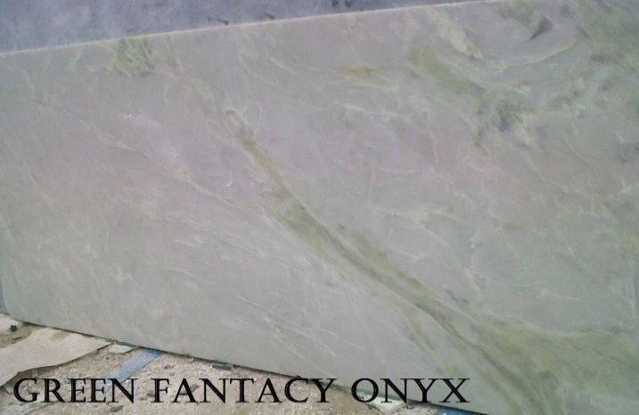 Green Fantasy Onyx Marble Slabs