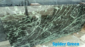 SPIDER GREEN Polished Marble Slab