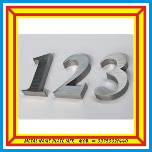 Stainless Steel Numeric Numbers