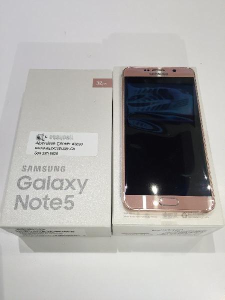 Brand New Unlocked Samsung Galaxy Note 5 LTE PINK Dual SIM
