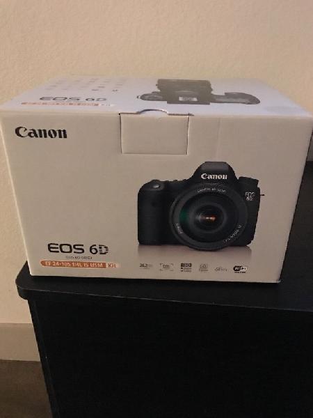 New Canon EOS 6D DSLR Camera with 24-105mm f/4L IS Lens