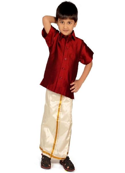 Kerala Traditional Handloom Kids W
