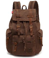 leather trekking bags