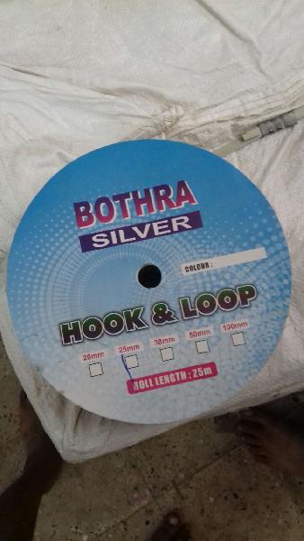 Bothra Silver Hook & Loop Grip