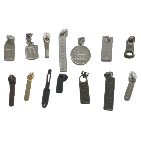 Metal Custom Made Zipper Puller, Packaging Type : Packed in plastic Pouches