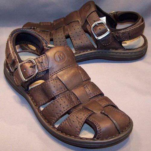 leather gents sandal
