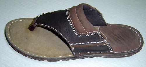 Mens Leather Slippers