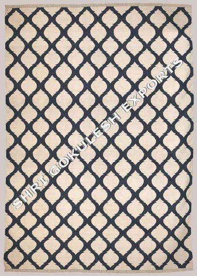 SGE Cotton Flatweave Rugs, Pattern : Chevron