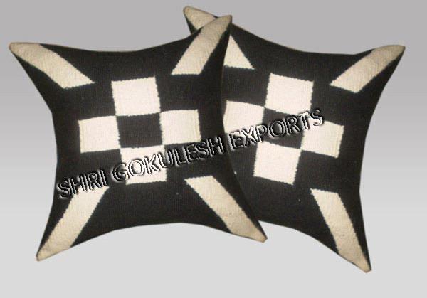 Designer Cotton Cushion, for Home, Living Room, Office use, Indoor, Outdoor, Decoration, Technics : Handmade
