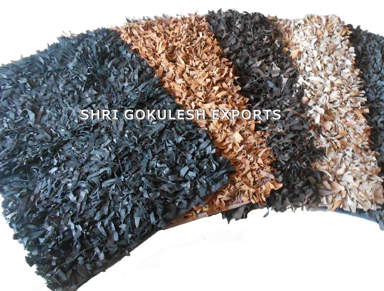 SGE Leather Shag Carpet