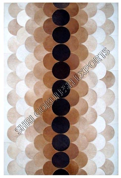 Natural Cowhide Patchwork Rugs