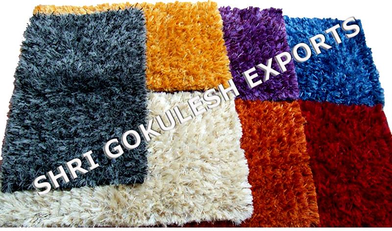 SGE Polyester Shag Rugs