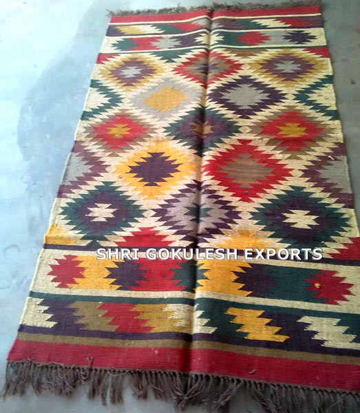 Wool Jute Rugs, for Home, Living Room, Office use, Indoor, Outdoor, Decoration, Floor Covering