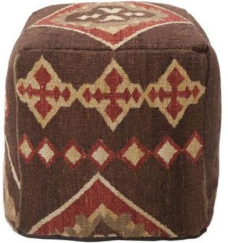 SGE Wool Kilim Ottomans, for Home, Living Room, Indoor, Outdoor, Decoration, Technics : Handmade
