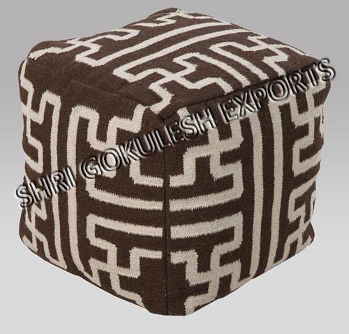 SGE Wool Ottoman