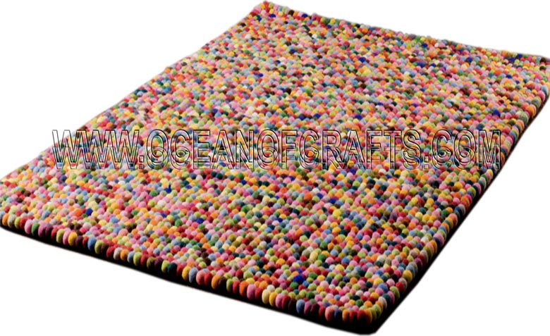 Wool Pebble Rugs, for Home, Living Room, Office use, Indoor, Decoration, Hotel, Technics : Handmade