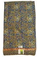 Jaquard Silk Gold Foil Printed Synthetic Saree