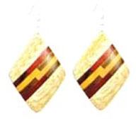 Wooden Earrings (W-VA-E-11)