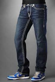 Mens Low Waisted Jeans
